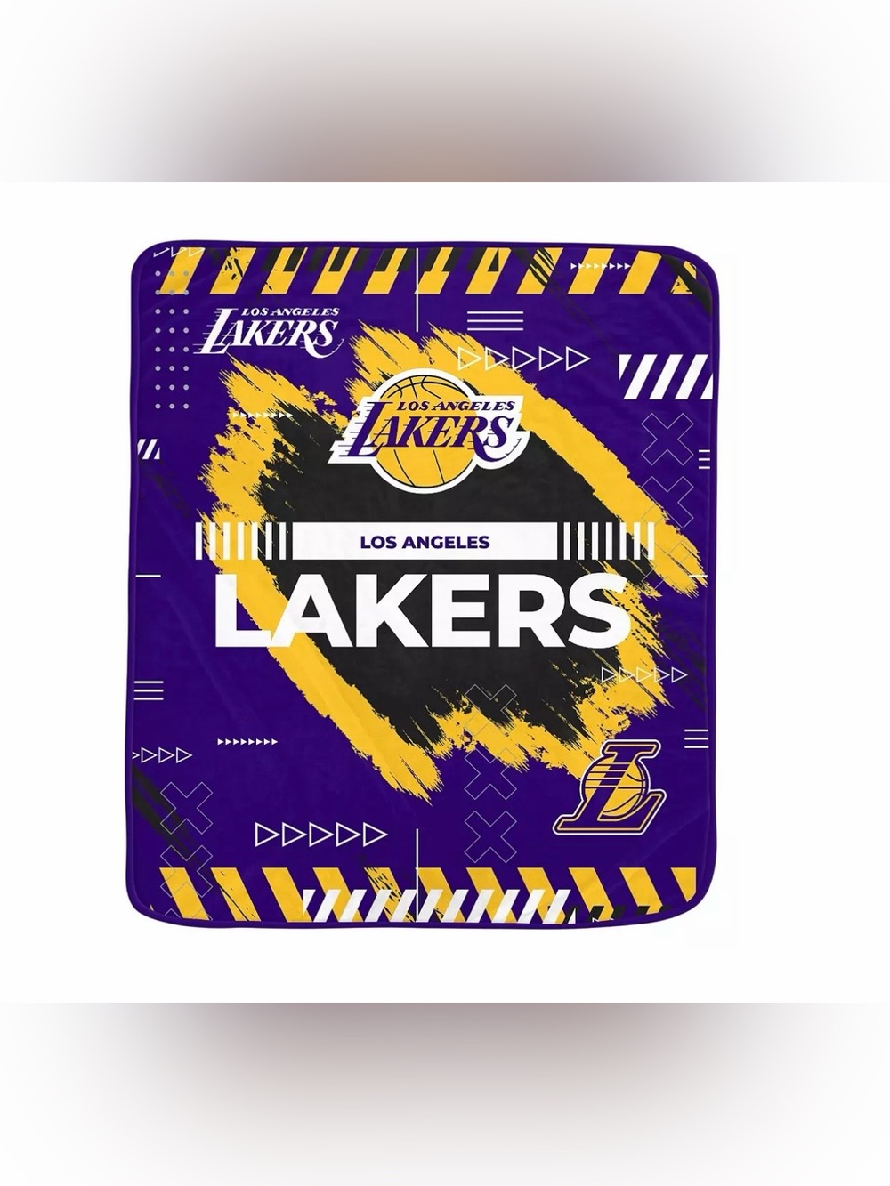 Lakers Throw Blanket 50” x 60”
100% polyester 
New in the package
